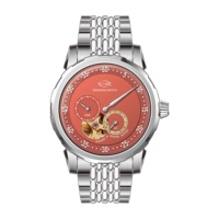 Jam tangan pabrikan jam tangan kustom desain asli 82S7 jam tangan baja tahan karat 316L gerakan otomatis
