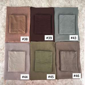 Set Hijab Katun Modal 2 Pcs 84 Warna Hijab Modal Polos Kerudung Jersey Undercap Selendang Hijab Muslim - Product Image 6