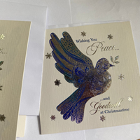 Carte de noël personnalisée, impression multicolore, haute qualité, bon marché