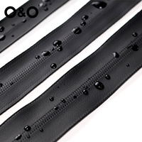 O & O-Nylon Fermeture à glissière étanche TPU PVC PU Dents cryptées Zipper Roll Usines produisant des fermetures à glissière en Chine