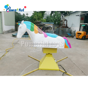 Xe Bò Cơ Khí Vui Chơi Giải Trí Lễ Hội Leo Núi Cưỡi Ngựa Kỳ Lân Bơm Hơi - Product Image 2