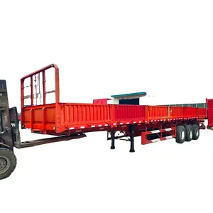 Huahang 12 meter tank type dump semi trailer with light body semi trailer