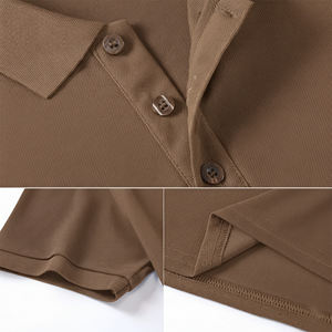 Fábrica de Camisetas Polo OEM en Vietnam, Logotipo Bordado en 3D, Tela Premium, Cuello con Acabado Elegante para Ropa de Marca Corporativa y Boutique - Product Image 4