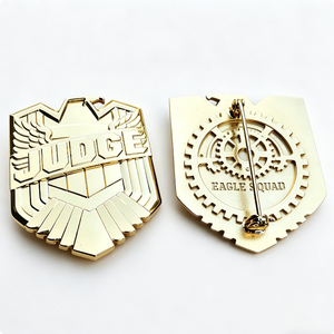 Insignia de Metal Esmaltado, Emblema de Águila 3D, Pin Coleccionable para Cosplay, Decoración de Uniformes, Regalo - Product Image 6