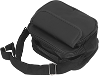 Sac de rangement d'outils en nylon noir personnalisé en usine sac de rangement portable organisateur portable sac d'outils de compteur de puissance