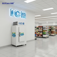Lemari Pendingin Es Model Baru Hifan, Pendingin Udara Luar Ruangan, Freezer Komersial, Bersertifikasi CE ETL