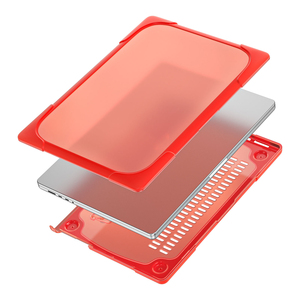 Cho MacBook Pro 16 M1 2022 a2485 thiết kế tốt chống sốc rõ ràng PC + TPU Chân đế máy tính xách tay trường hợp bao gồm cho Macbook - Product Image 2