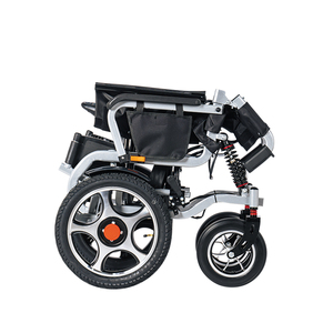 Mới nhất nâng cấp hấp thụ sốc có thể gập lại sợi carbon tất cả các địa hình hướng dẫn sử dụng xe lăn cho vô hiệu hóa/người già BZ-6301X - Product Image 4