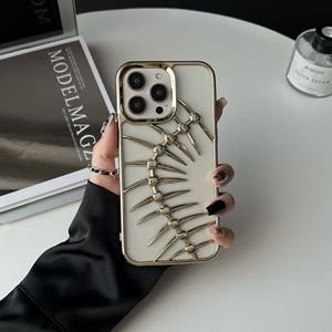 Coque de téléphone 3D en os de poisson évidée, ultra-fine, à dissipation thermique, anti-rayures, cadre nu, pour <span class=keywords><strong>iPhone</strong></span> 16 Pro Max – Meilleure vente - Product Image 5