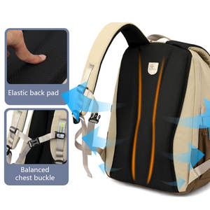 <span class=keywords><strong>Sac</strong></span> à dos scolaire de haute qualité JIANGLIDA, logo personnalisé, grande capacité, imperméable, pour garçons - Product Image 5