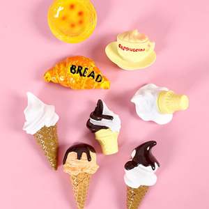 Creative INS Afternoon Tea 3D Magnet Resin Polyresin Home Decoration <b>Style</b> for Refrigerator for Souvenir or Gift - Product Image 1