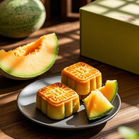 Vente chaude Gâteau de lune Pâte de fruits pure assortie Pâte d'ananas pur multi-saveurs Gâteau de lune