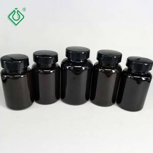 100มิลลิลิตรการดูแลสุขภาพตับอาหารเสริมบรรจุภัณฑ์สีดำขวดยา - Product Image 1