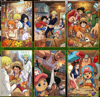 Offre Spéciale : Cartes de Jeu XingYue One Pieced Setting Sail Collectible Art Boards Dreams Never Die