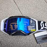 Masque de motocross professionnel avec lentille interchangeable - Coupe-vent et anti-poussière pour la conduite tout-terrain