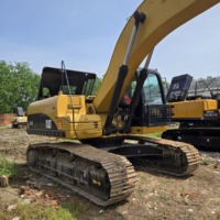 Excellente Excavatrice d'occasion Caterpillar CAT 324D 324L de marque réputée, 24 tonnes, hydraulique, sur chenilles, robuste, avec moteur principal