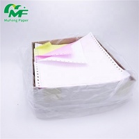 Vente directe d'usine A4 double copie papier continu ordinateur impression lettre papier autocopiant