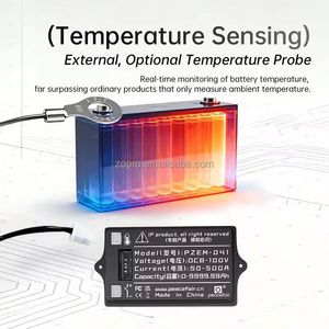 Peacefair PZEM-041 8-100V 50-500A <b>Battery</b> Coulometer Professional <b>Battery</b> <b>Tester</b> Monitor <b>Battery</b> Capacity Indicator Display - Product Image 4