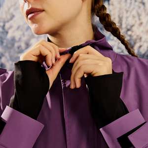 Al Aire Libre OEM personalizado trajes de esquí Pantalones de snowboard Ropa de esquí pantalones de nieve BIB pantalones púrpura - Product Image 6