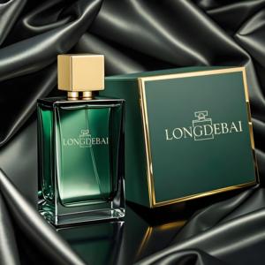 Custom Men Luxury Rectangular Black Glass Perfume <b>Spray</b> <b>Bottle</b> 50ml 100ml Crimp <b>Empty</b> Perfume <b>Bottle</b> With Box Packaging - Product Image 3