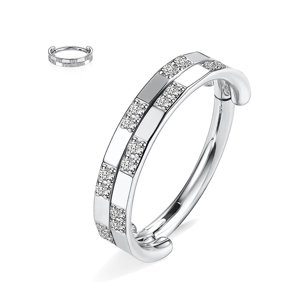 Zircon couleur acier