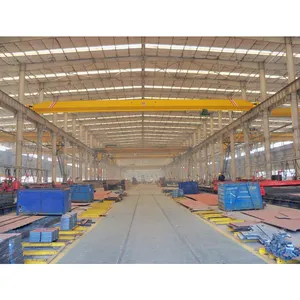 Best selling remote control single girder overhead crane price 5 ton