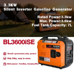 Belon điện siêu yên tĩnh 230/120V 50/60Hz 2800W 3000W 3600W 3000W xăng máy phát điện biến tần Máy phát điện cho nhà - Product Image 2