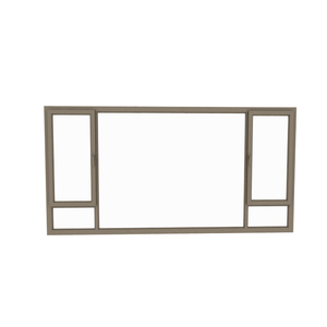 Fenêtre intelligente en aluminium avec écran en métal <span class=keywords><strong>baie</strong></span> <span class=keywords><strong>vitrée</strong></span> coulissante panoramique en aluminium grilles designs au kerala - Product Image 3