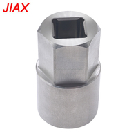 Manivela de Acero Inoxidable Mejorada para Neumático de Repuesto, Mecanizada por CNC, con Accionamiento Cuadrado de 1/2 Pulgada, Reemplazo del OE 51942-28010