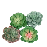 Décor végétal artificiel personnalisé en pot, Bonsaï artificiel émotionnel, Faible MOQ, Pot de succulente en résine esthétique pour garage de voiture