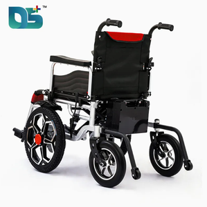 <span class=keywords><strong>Silla</strong></span> de <span class=keywords><strong>Ruedas</strong></span> Eléctrica Ligera con Motor sin Escobillas, <span class=keywords><strong>Reclinable</strong></span>, de Acero al Carbono, Personalizada para Personas Mayores y con Discapacidad, de Liberación Rápida - Product Image 4