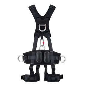 Harnais complet à cinq points pour <span class=keywords><strong>l</strong></span>'alpinisme, <span class=keywords><strong>l</strong></span>'escalade et le sauvetage d'urgence, équipement <span class=keywords><strong>de</strong></span> rappel, ensemble <span class=keywords><strong>de</strong></span> cordes <span class=keywords><strong>de</strong></span> sécurité - Product Image 2