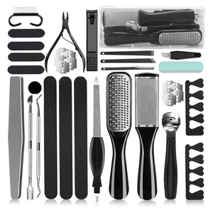 Nuevo Kit de Pedicura Profesional 5 en 1, Cortaúñas de Acero Inoxidable, Ligero, Reutilizable, con Logotipo Personalizado, Alta Calidad para Adultos - Product Image 1