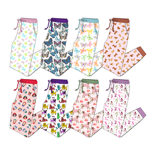 Kinder joggingbroek van bamboe met opdruk en inspirerende teksten voor peuters, jongens en meisjes. Motiverende kleding. - Product Image 1