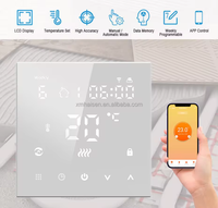 Termostato Inteligente HY608, Control Remoto por Aplicación Tuya, Programación 5+2, Ahorro de Energía y Confort