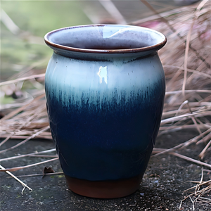 กระถางดินเผาขนาดใหญ่แบบเจาะรู สำหรับปลูกไม้อวบน้ำและต้นไม้ลำต้นใหญ่ ตกแต่งสวน - Product Image 2