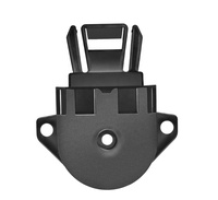 Helm Taktis Adaptor Penutup Telinga Elektronik Tempat Headset dengan Tampilan Digital Paduan Logam & Nilon Olahraga Luar Ruangan BR04