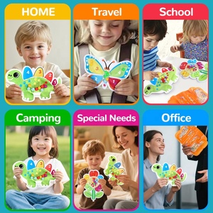 Juguete Sensorial Antiestrés de Cuentas de Agua para Clasificar por Color, Bolsa de Compresión para Aliviar el Estrés, Juguete de Descompresión para Niños y Adultos, Novedad para la Oficina, CE - Product Image 6