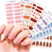 Autocollants pour ongles de qualité salon, automne-hiver, luxe, texture feuille d'érable ambrée, enveloppes pour ongles français, lampe UV, gel semi-durci, bandes pour ongles