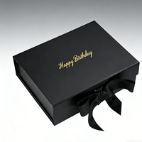 Boîtes cadeaux rigides de luxe en carton ondulé avec doublure en carton, fermeture magnétique, logo personnalisé en relief, bronzage, recyclables, finition brillante