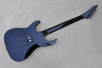Guitare électrique Flyoung Black Quilted Maple, fabrication haut de gamme, guitares de qualité supérieure, corps avec bordure colorée.