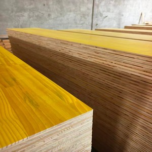 Pannello Giallo in Legno Compensato <span class=keywords><strong>per</strong></span> Cassaforma Impermeabile a 3 Strati 2000x500x21mm <span class=keywords><strong>per</strong></span> Edilizia - Product Image 6