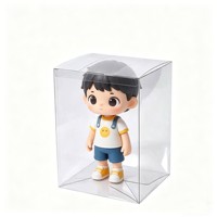 Boîte de rangement en plastique non toxique avec impression couleur personnalisée pour figurines de collection en boîte surprise