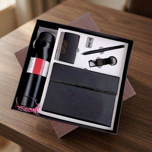 Olivia GL 2666 Executive <b>Office</b> <b>Gift</b> Box Personalized Steel Ball Pen Phone Stand ATM Card Holder Coasters Desk Stand 750ml Water - Product Image 5