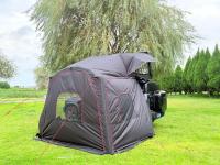 Vente directe usine – Nouvelle conception 2026 : Tente à coque transparente avec tente gonflable, espace spacieux, idéale pour le camping