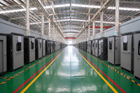 Stasiun Pengisian Cepat DC 14-160KW untuk Kendaraan Listrik - Antarmuka GB/CCS1/CCS2 Baru Perlindungan IP54 Warna Putih