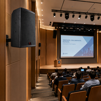 Haut-parleur PA professionnel de 15 pouces, 700 W, pleine gamme, passif, 2 voies, pour salle de conférence, auditorium, église