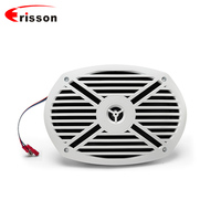 Haut-parleur de bateau stéréo coaxial 2 voies blanc de haute qualité 6*9 IPX6 Marine étanche en plastique caoutchouc PP pièces de siège de bateau à piston