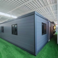 Vente en gros Chine Prix bas OEM Villa miniature de luxe unique 20ft 40ft Maison conteneur écologique extensible en panneaux sandwich