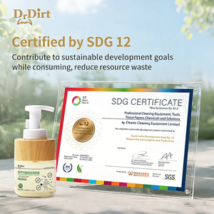 Emballage cadeau Vinaigre de bois biologique Liquide moussant pour les mains 300ml Savon de luxe antibactérien non parfumé pour les mains peaux sensibles - Product Image 3